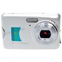 Câmera Digital Com Zoom De 8x 2,7 Tft Lcd Cmos De 12mp